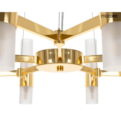 Lampa wisząca złota TUBS 10