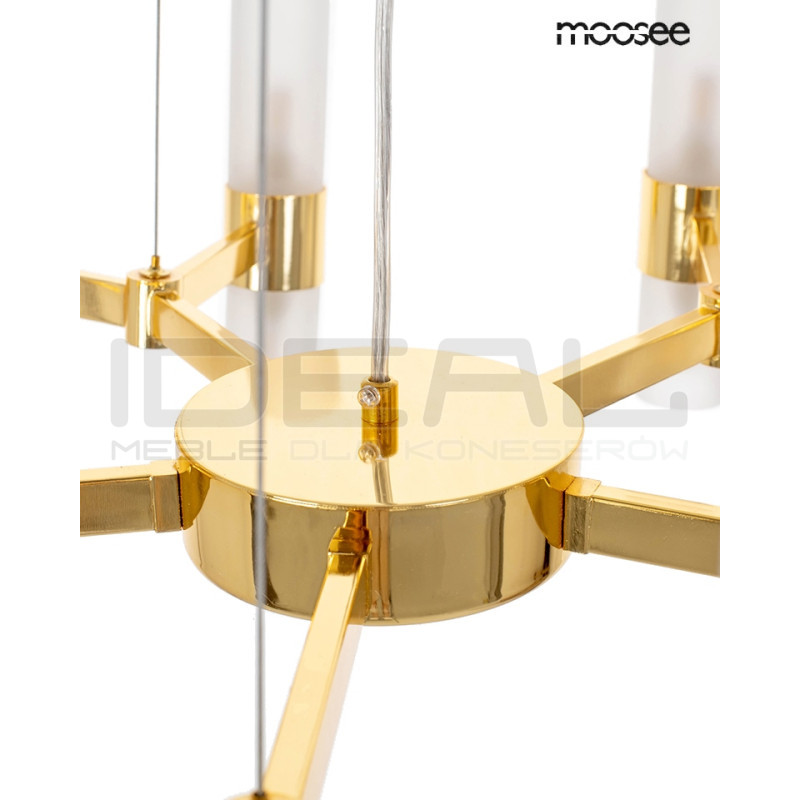 Lampa wisząca złota TUBS 10