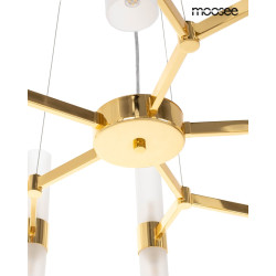 Lampa wisząca złota TUBS 10