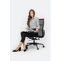 Fotel biurowy AERON PREMIUM chrom