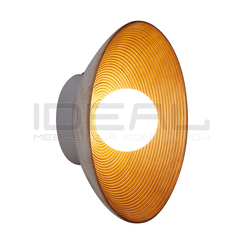 Lampa ścienna ILUSIONI 26 plafon okrągły zielony biały beżowy