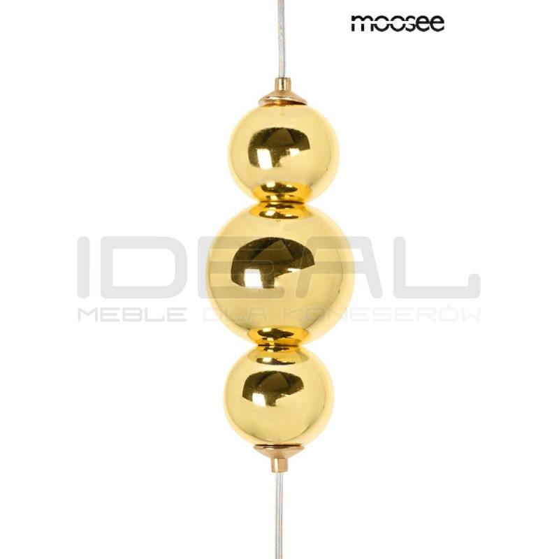 Lampa wisząca glamour BUTTERFLY S motyl złota