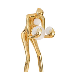 Lampa podłogowa WOMAN-2 GOLD 190 złota