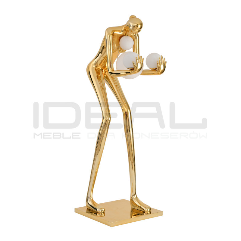 Lampa podłogowa WOMAN-2 GOLD 190 złota
