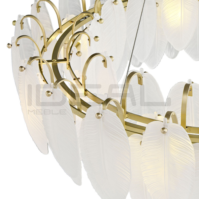 Lampa wisząca PIUMA LONG 100 biała