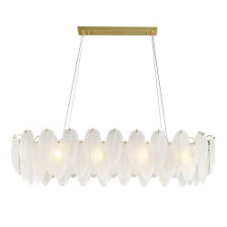 Lampa wisząca PIUMA LONG 100 biała