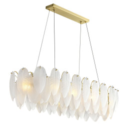 Lampa wisząca PIUMA LONG 100 biała