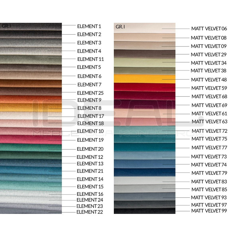 Sofa z funkcją spania i z pojemnikiem na pościel Pillow 4 os.