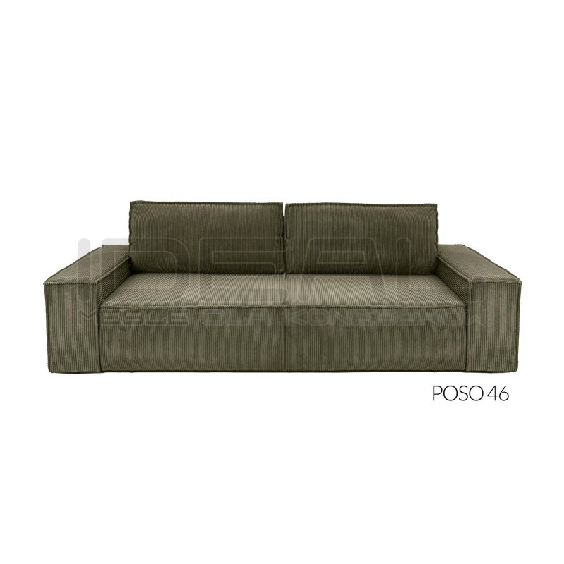 Sofa z funkcją spania i z pojemnikiem na pościel Pillow 4 os.