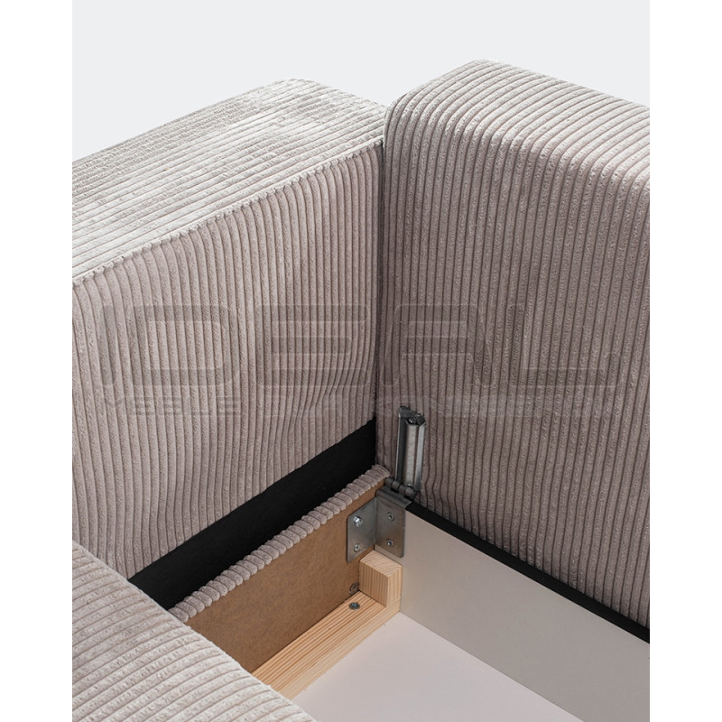 Sofa z funkcją spania i pojemnikiem ADELE 3 os.