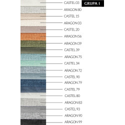 Sofa z funkcją spania i pojemnikiem ADELE 3 os.