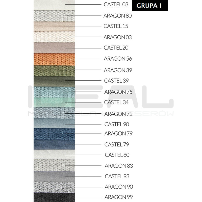 Sofa z funkcją spania i pojemnikiem ADELE 3 os.