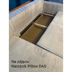 Sofa Pillow – elegancka sofa z funkcją spania i pojemnikiem