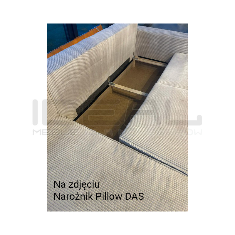 Sofa Pillow – elegancka sofa z funkcją spania i pojemnikiem