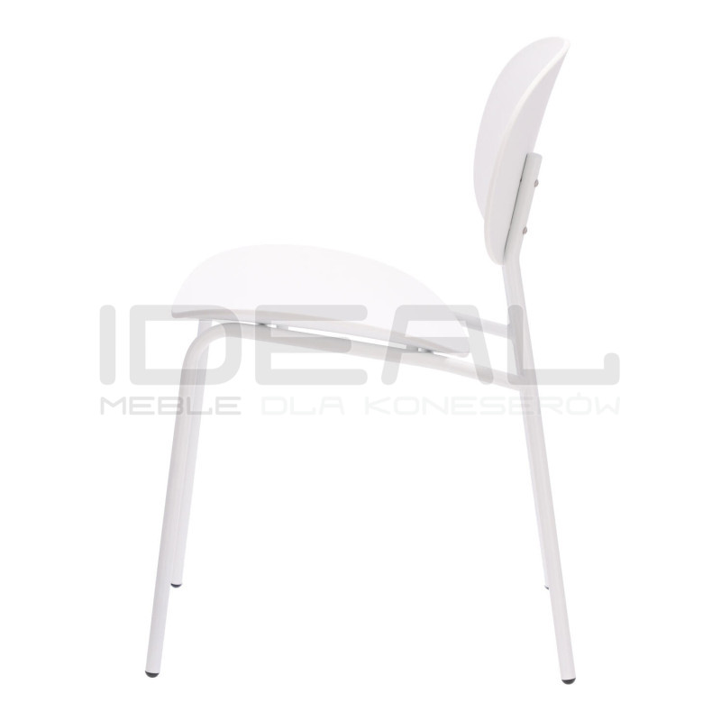 Krzesło Studio białe nowoczesne