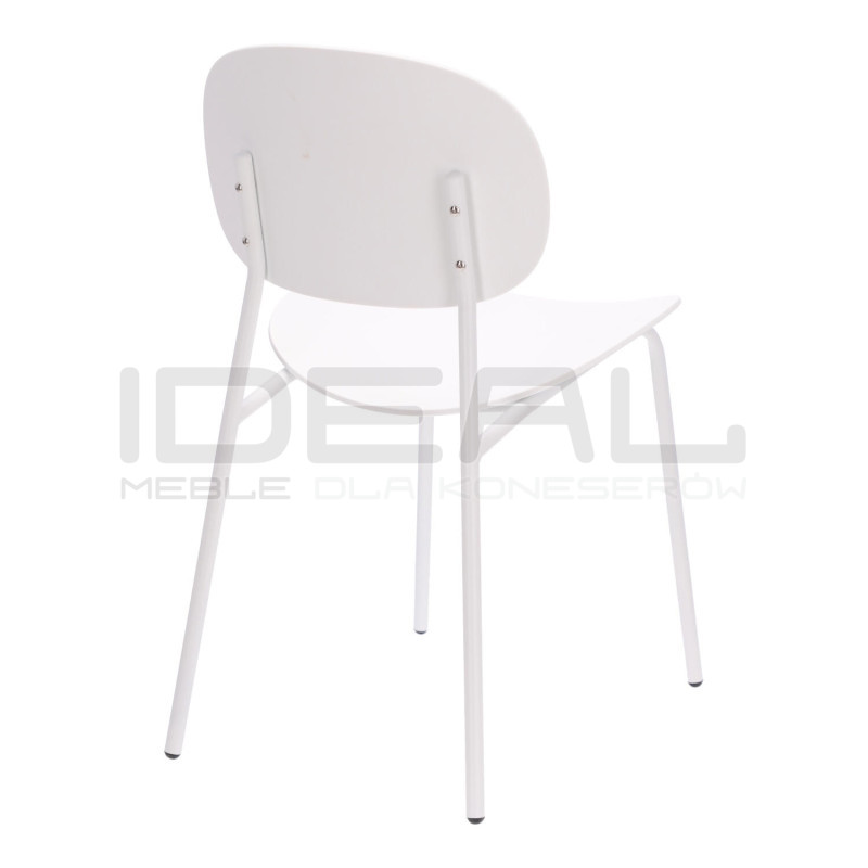 Krzesło Studio białe nowoczesne