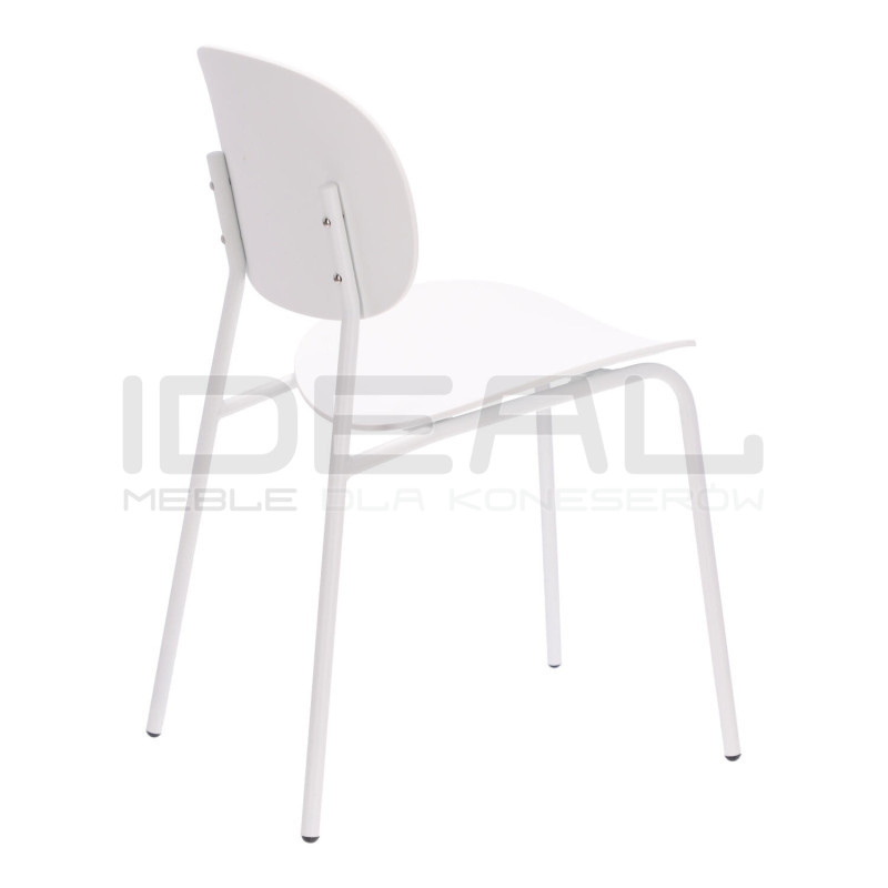 Krzesło Studio białe nowoczesne