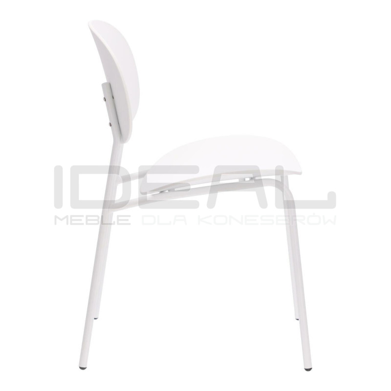 Krzesło Studio białe nowoczesne
