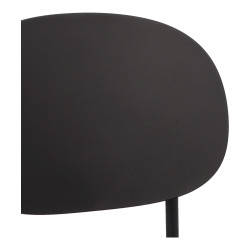 Krzesło Studio czarne nowoczesne