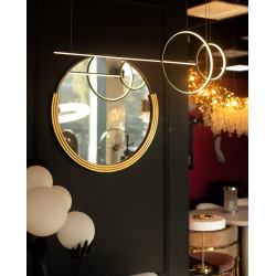 Lampa wisząca czarna RAGE 120