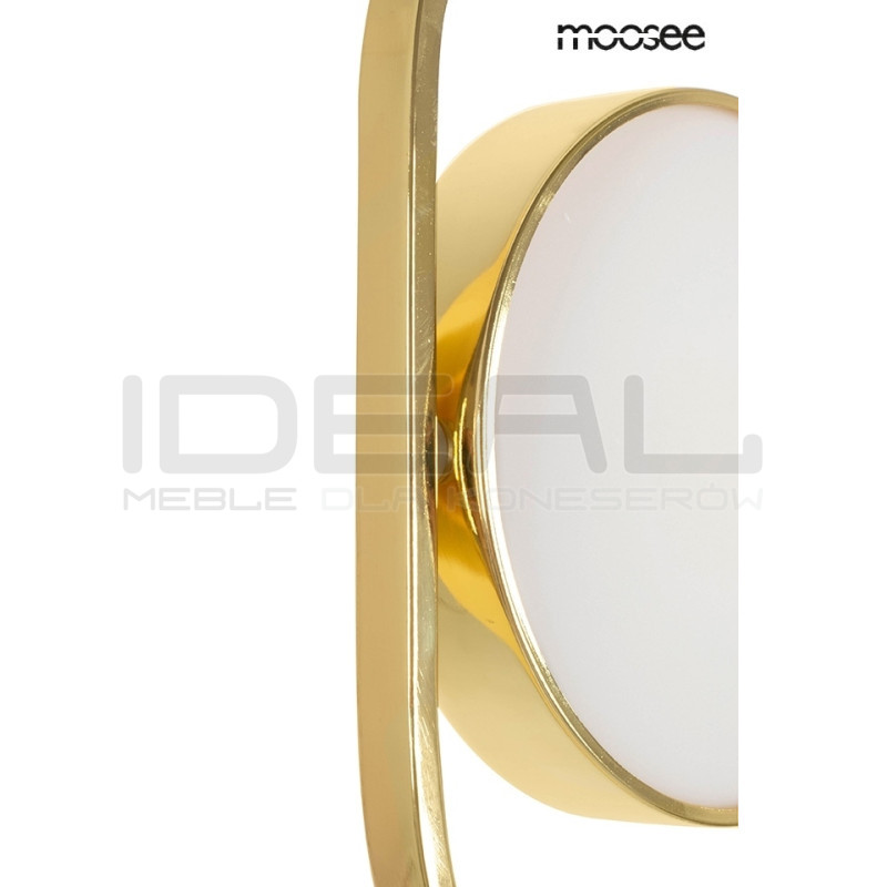 Lampa wisząca geometryczna SPINNER 19 złota