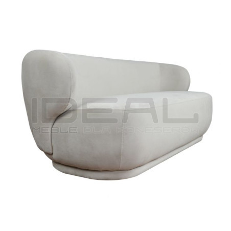 Sofa Balm o zaokrąglonych kształtach 3 osobowa