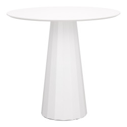 Stół okrągły Wenice biały średnica 80 cm