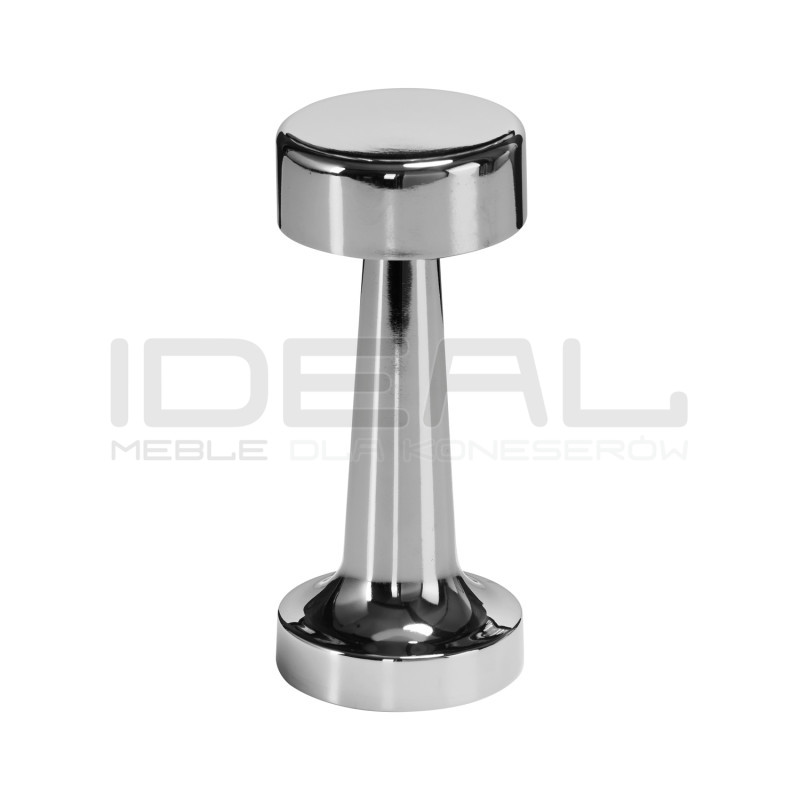 Lampa stołowa TAVOLO A LED dotykowa srebrna 21 cm ładowarka USB-C