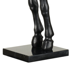 Lampa podłogowa Horse KOŃ S czarna dekoracyjna