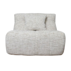 Fotel nowoczesny Lazy szerokie siedzisko