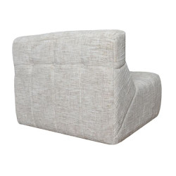 Fotel nowoczesny Lazy szerokie siedzisko