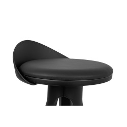 Krzesło barowe czarne MILA 65