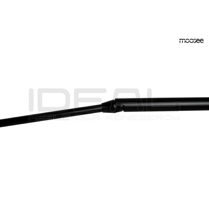 Kinkiet Raven Wall up czarny