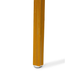 Krzesło do sali bankietowej HEROS czerwone złote