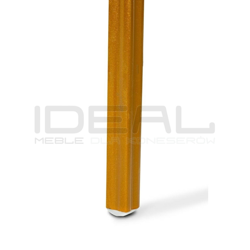 Krzesło do sali bankietowej HEROS czerwone złote