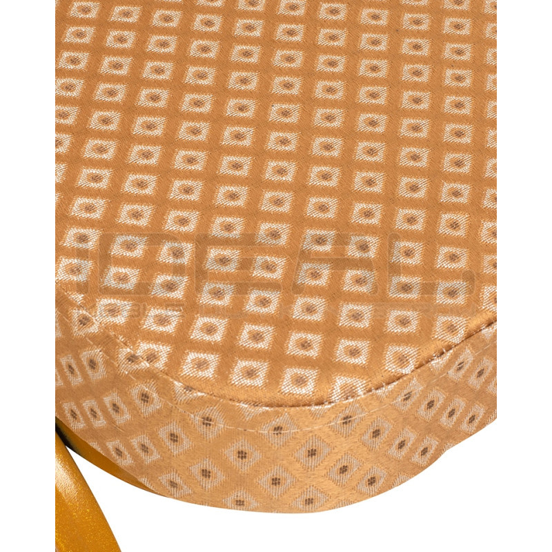 Krzesło hotelowe HERA beżowo złote