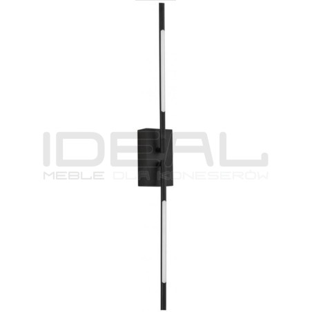 Kinkiet obrotowy Moccio 2 ramiona czarny