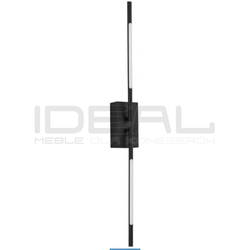 Kinkiet obrotowy Moccio 2 ramiona czarny