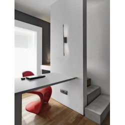 Kinkiet obrotowy Moccio 2 ramiona czarny