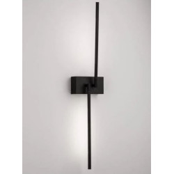 Kinkiet obrotowy Moccio 2 ramiona czarny