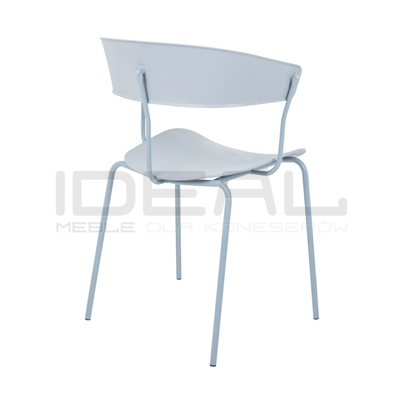 Krzesło Kubełkowe Laugar Szare