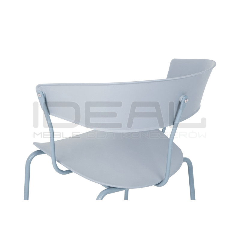 Krzesło Kubełkowe Laugar Szare