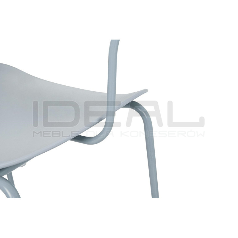 Krzesło Kubełkowe Laugar Szare