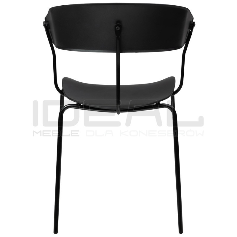 Krzesło loftowe JETT czarne