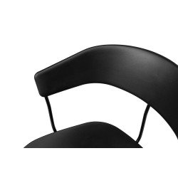 Krzesło loftowe JETT czarne