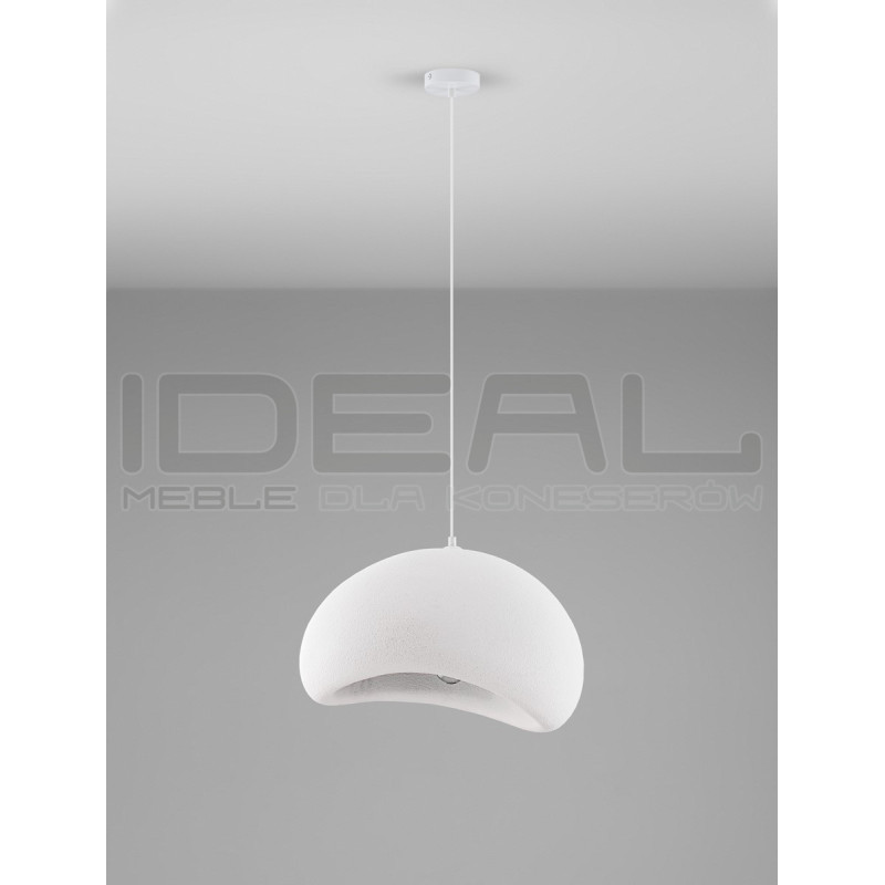 Lampa wisząca Wabi 50 biała jak chmurka