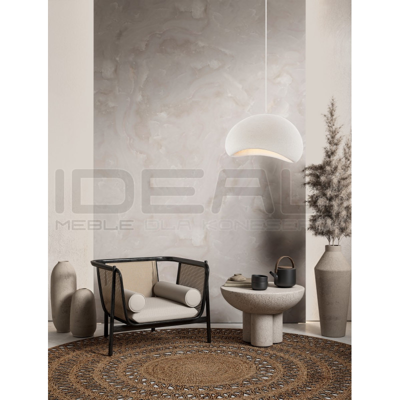 Lampa wisząca Wabi 60 biała jak chmurka