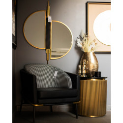 Fotel Art Deco Glamour GUBI pepitka