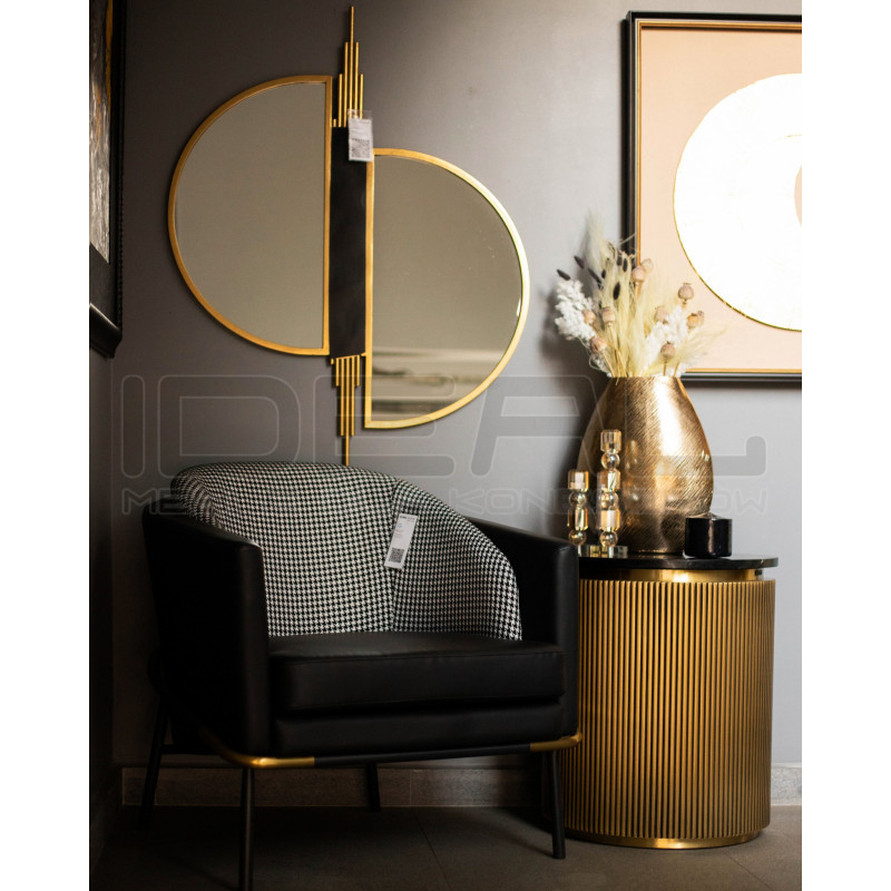 Fotel Art Deco Glamour GUBI pepitka