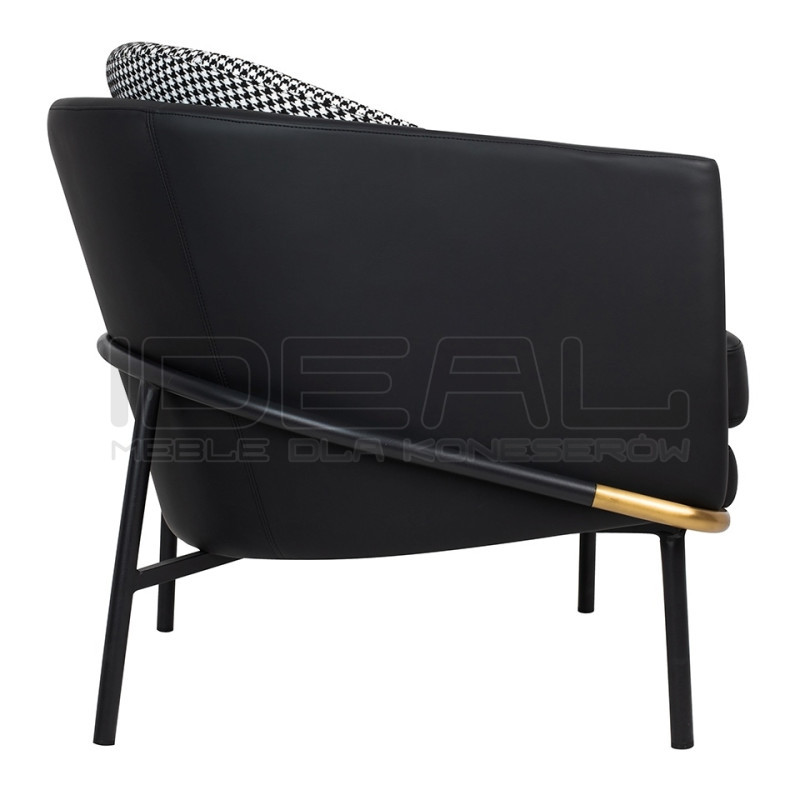 Fotel Art Deco Glamour GUBI pepitka